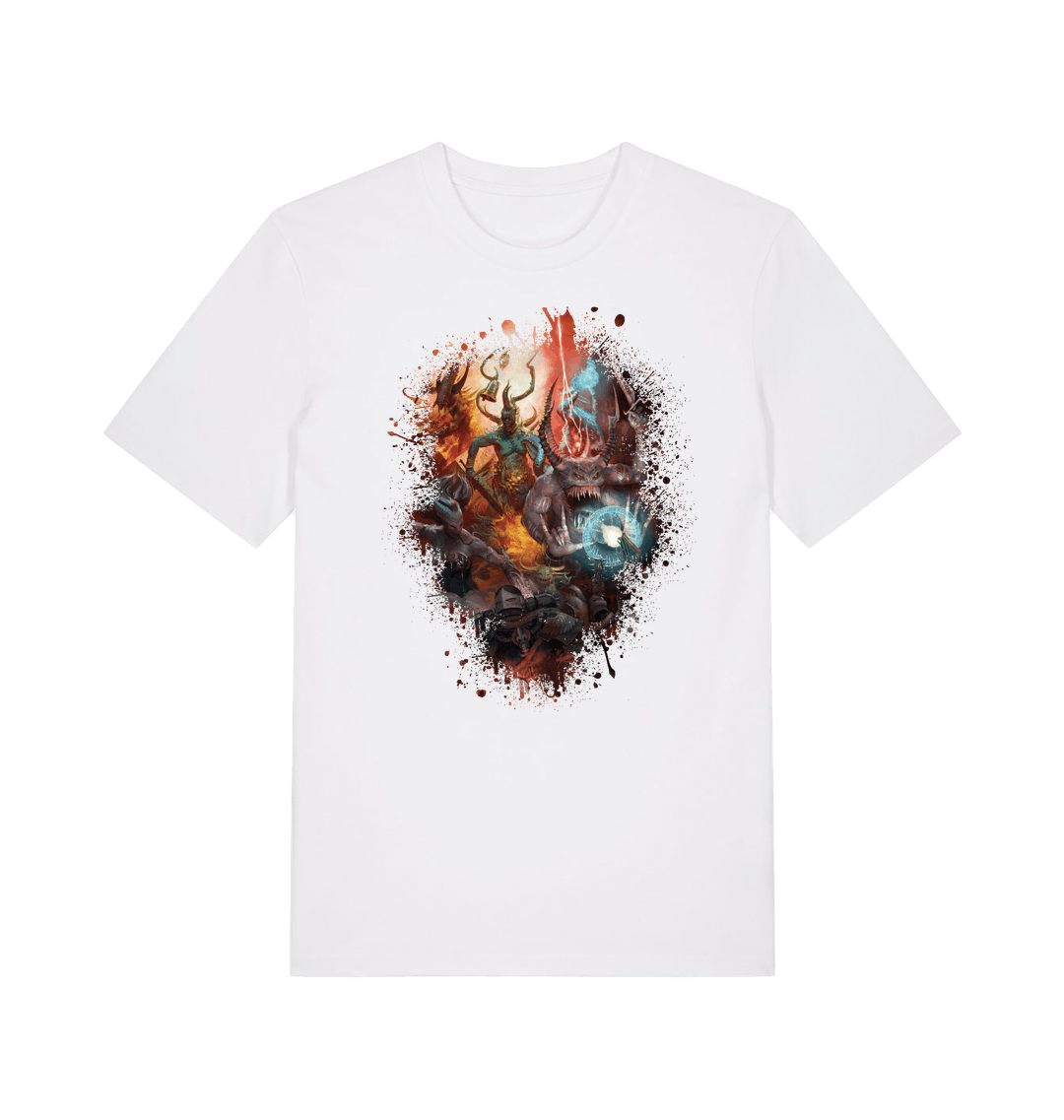 White Printed T-shirt